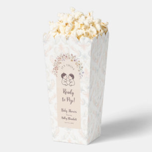Whimsical Twins Baby Shower Pastell-Blumen LPM26 Geschenkschachtel