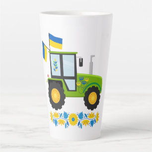 Whimsical Ukraine Traktor Milchtasse