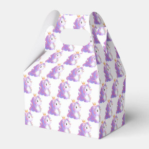 Whimsical Unicorn Geburtstag Geschenkschachtel