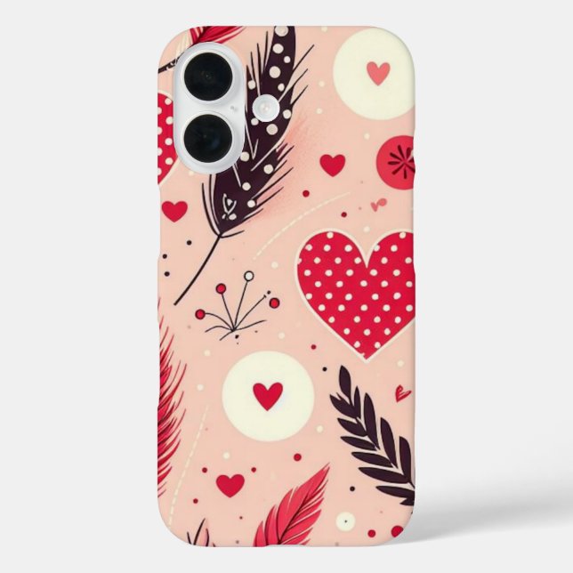 Whimsical Valentine Liebe Garden Case-Mate iPhone Hülle (Rückseite)