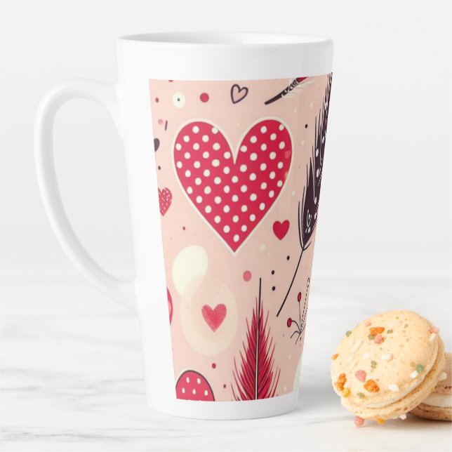Whimsical Valentine Liebe Garden Milchtasse (Beispiel)
