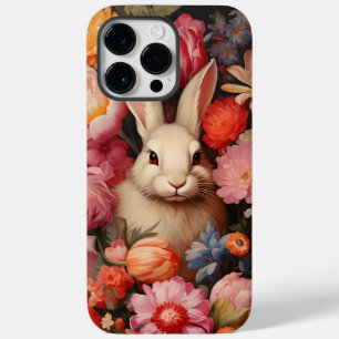 Whimsical Vintag Bunny Spring blüht Case-Mate iPhone 14 Pro Max Hülle