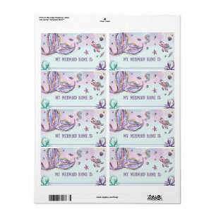 Whimsical Was ist Ihr Mermaid Name Geburtstag Spie