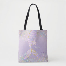 Whimsical Watercolor Glitzer Mermaid Schwanz