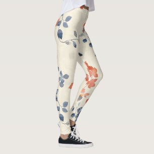 Whimsical Watercolor Japanisch Leggings