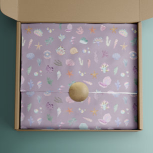 Whimsical Watercolor Untermeerkatze Party Seidenpapier
