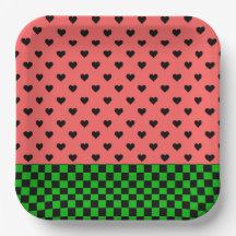 Whimsical Watermelon Colors Gemustert