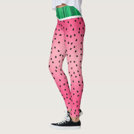 Whimsical Watermelon Sommerfrüchte Leggings
