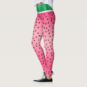 Whimsical Watermelon Sommerfrüchte Leggings