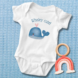 Whimsical Whaley Niedlich Baby Strampler