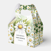 Whimsical White Daisy Baby Dusche