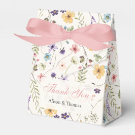 Whimsical Wildflowers Meadow Wedding  Geschenkschachtel