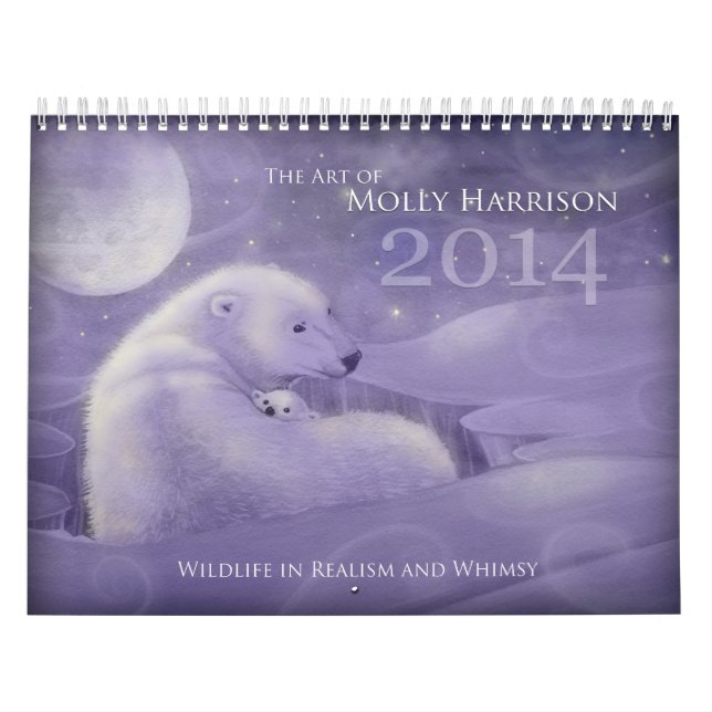 Whimsical Wildlife 2014 Kalender (Titelbild)