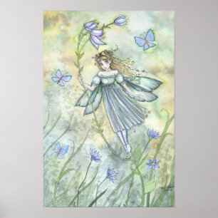 Whimsical Wind Fairy Poster von Molly Harrison