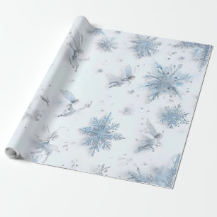 Whimsical Winter Fairy Geschenkpapier