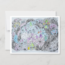 Whimsical Winter Forest Magical Creatures