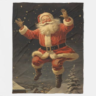 Whimsical Winter Nostalgie Weihnachtsblanket Fleecedecke