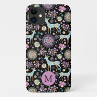 Whimsical Winter Tauschschschneeflocken Muster Mon