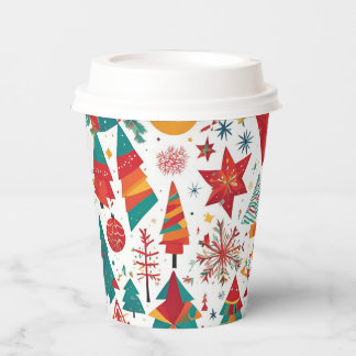 Whimsical Winter Wonders Papier Cup Pappbecher