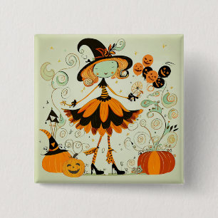 whimsical/witz/kürbis/fall button