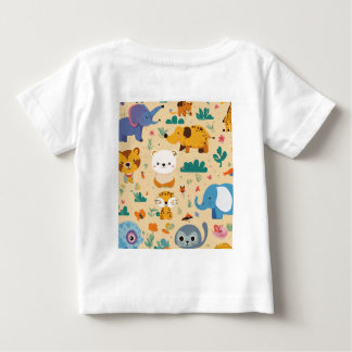 Whimsical Wonderland Kids's Printkleid Baby T-shirt