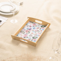 Whimsical Wonderland Wasserfarbe viktorianisches M
