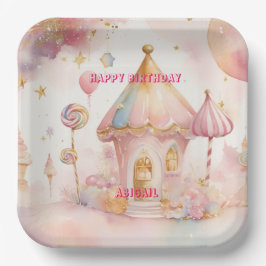 Whimsical Wonders Candyland Papierplatte Pappteller