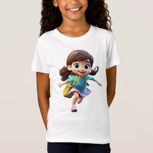 Whimsical Wonders: Kids Fashion, die Spiel Inspiri T-Shirt (Vorderseite)