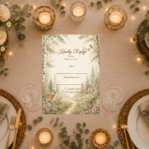 Whimsical Woodland Cottagecore-Hochzeit