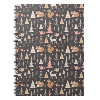 Whimsical Woodland Creation Notebook Notizblock