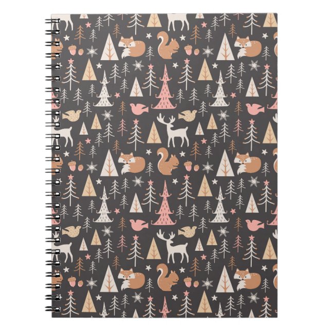 Whimsical Woodland Creation Notebook Notizblock (Vorderseite)