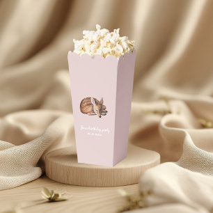 Whimsical Woodland Deer Birthday Popcorn Geschenkschachtel
