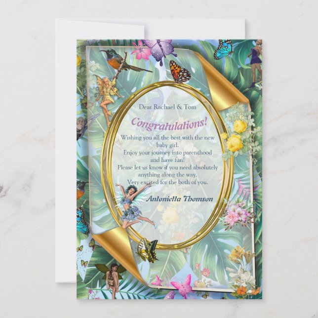 Whimsical World of Fairies & Tropical Birds (Vorderseite)