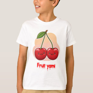 Whimsical Yami Fruit Cherries - Niedliche Freundsc T-Shirt