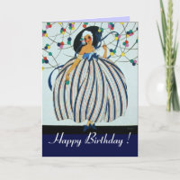 WHIMSICAL YOUNG MIRL / Happy Birthday