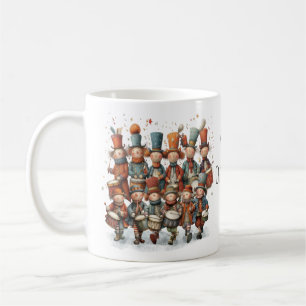 Whimsical Zwölf Trommler Trommeln Weihnachten 11oz Kaffeetasse