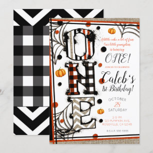 Whimsicaler Halloween-Geburtstag im Boho-Stil zum Einladung
