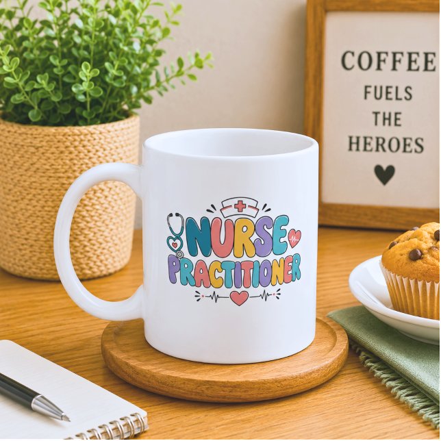 Whimsicaler Krankenpfleger  Kaffeetasse (Von Creator hochgeladen)