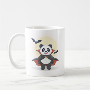 Whimsicaler Panda-Zauberer mit magischem Hut Kaffeetasse