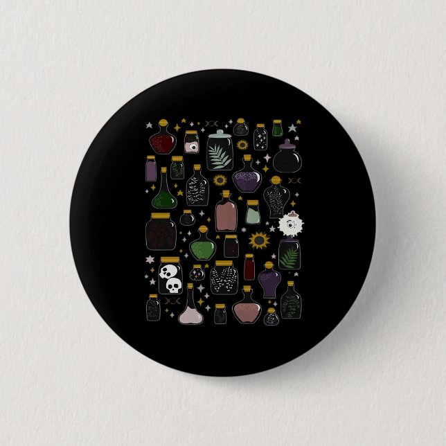 Whimsigoth Apothecary Classic Button (Vorderseite)