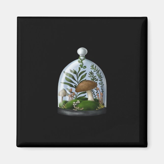 Whimsigoth Apothecary Terrarium Magnet (Vorne)