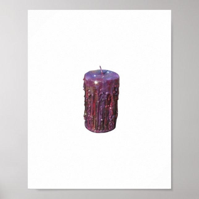 Whimsigoth Candle Classic Poster (Vorne)