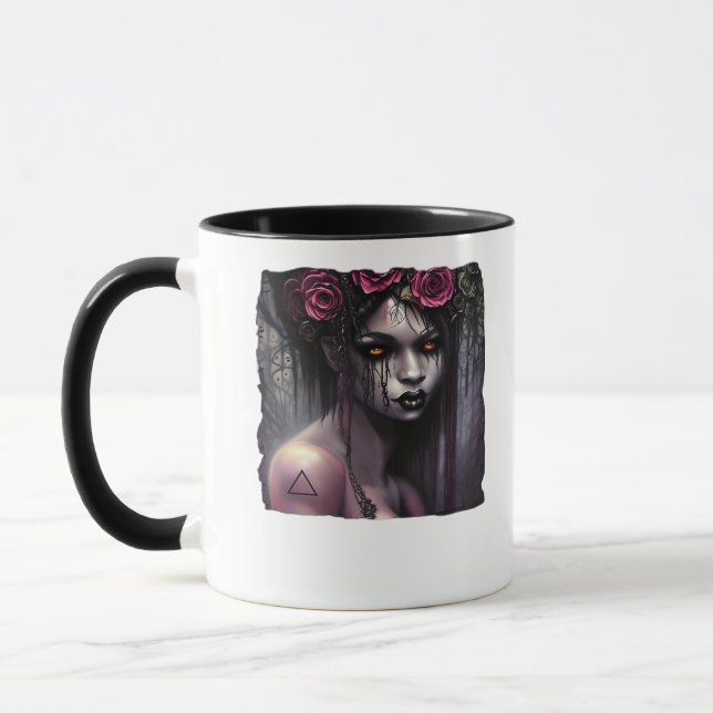 Whimsigoth Classic Funny Tasse (Links)