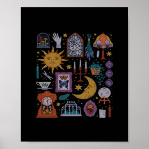 Whimsigoth Classic - Gotische Romantik Herbstästhe Poster