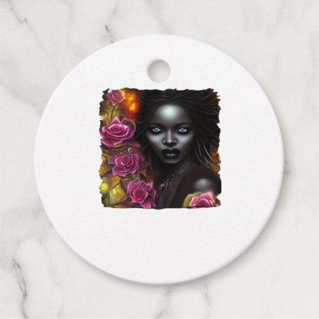 Whimsigoth Classic Halloween Geschenkanhänger (Vorderseite)