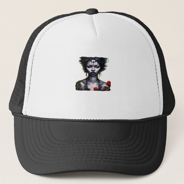 Whimsigoth Classic Magic Truckerkappe (Vorderseite)