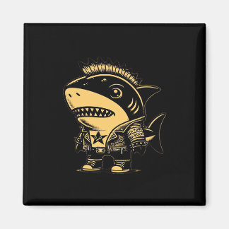 Whimsigoth-Cyborg-Hai-Vintage-Art-Design Magnet