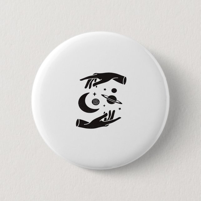 Whimsigoth Design Button (Vorderseite)
