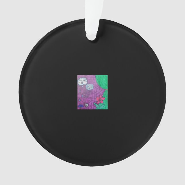 Whimsigoth Design für Halloween Ornament (Vorderseite)