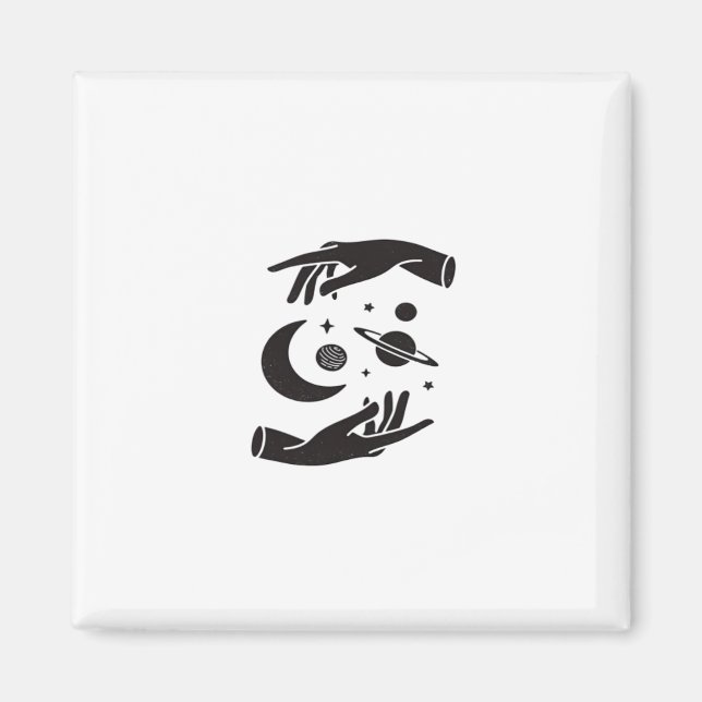 Whimsigoth Design Magnet (Vorne)